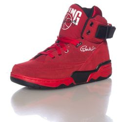 Patrick Ewing Athletics Men's HI ORION Red Black White Sneakers Size 13