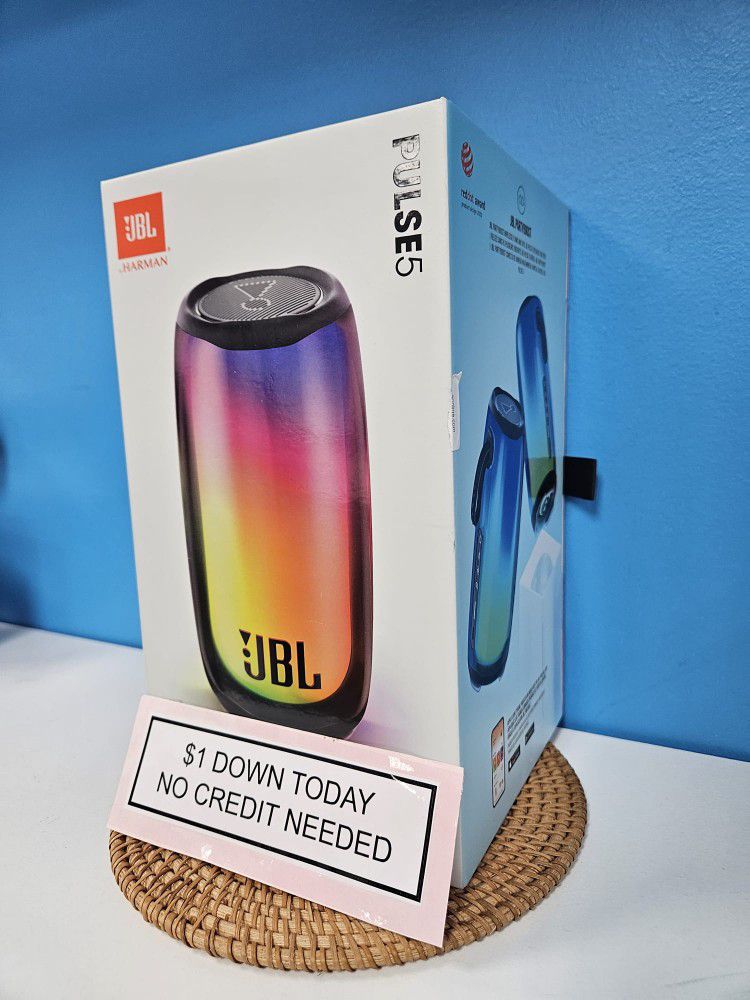 JBL Pulse 5 Bluetooth Speaker New -PAY $1 To Take It Home - Pay the rest later -