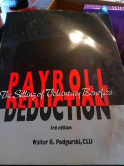 Payroll Deduction Workbook