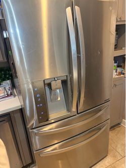 Door in door LG refrigerator