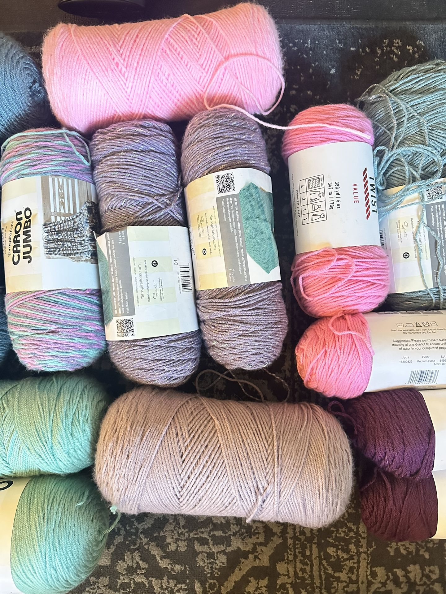 Yarn - 15 Skeins