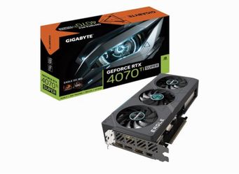 GIGABYTE NVIDIA GeForce RTX 4070 Ti Super Graphics Card with RGB Lighting