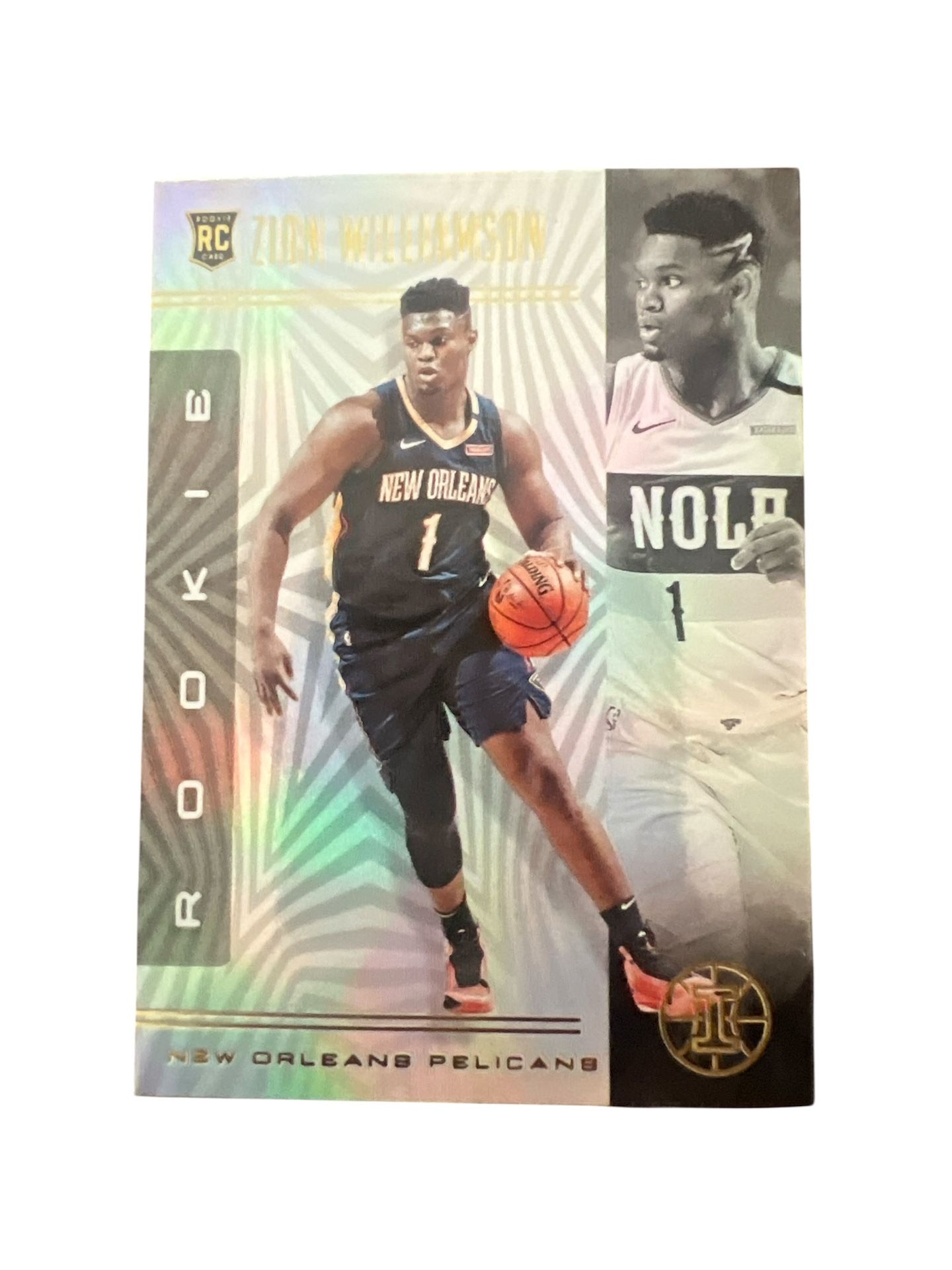 2019-20 Panini Illusions #151 Zion Williamson Rookie Card