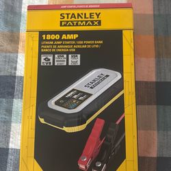 Stanley FatMax 1800 amp Lithium Starter