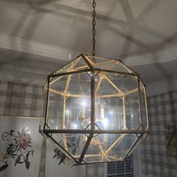 Gold Chandelier - Great Condition