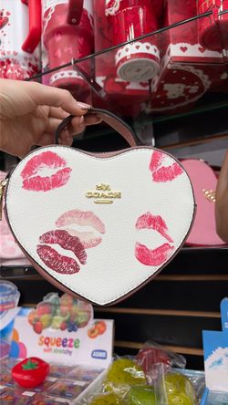Coach heart bags