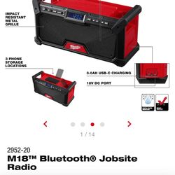 Milwaukee Bluetooth Speaker