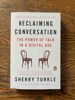 Reclaiming Conversation Book