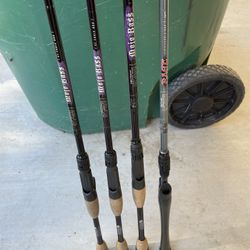 ST.CROIX BAITCASTER RODS/ Read Description 