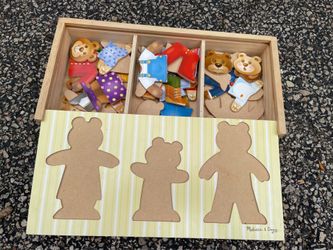 Melissa & Doug Bear Dress-Up Puzzle