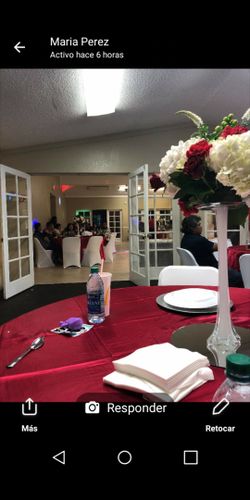 Para su proximo evento a la venta manteleria forros para sillas cortinas y mesas redondas y mesas cuadradas todo a la venta nuevo y usado