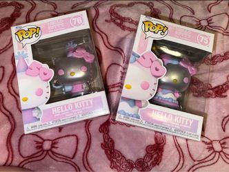Hello Kitty Funko Pop 50th Anniversary 75 & 76 Brand New in Box