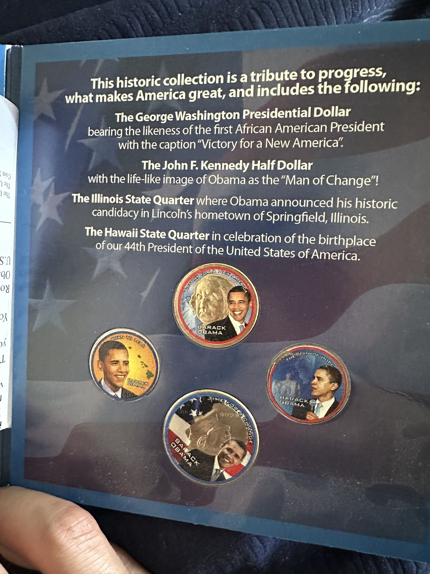 Barack Obama Presidential Coin Collection