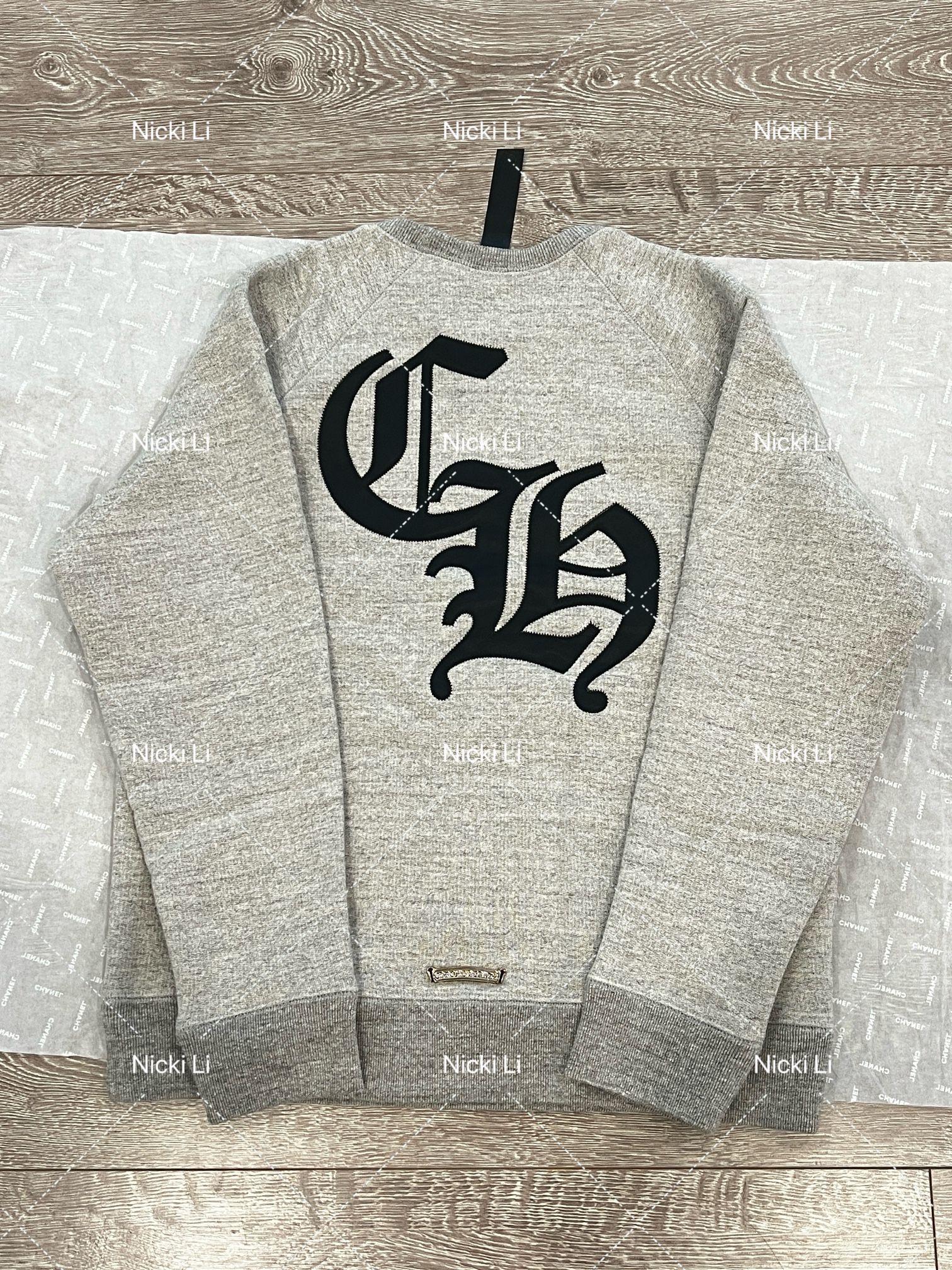 Brand New Chrome Hearts Triple Cross Crewneck