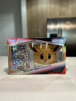Pokémon TCG Prismatic Evolutions Eevee pouch