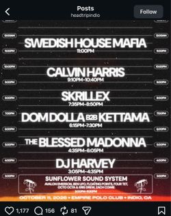1 Head Trip Artist guest Sunday pass