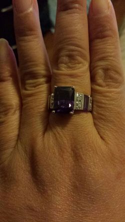 Amethyst ring