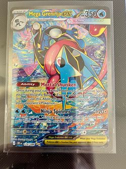 Mega Greninja EX Chaos Rising