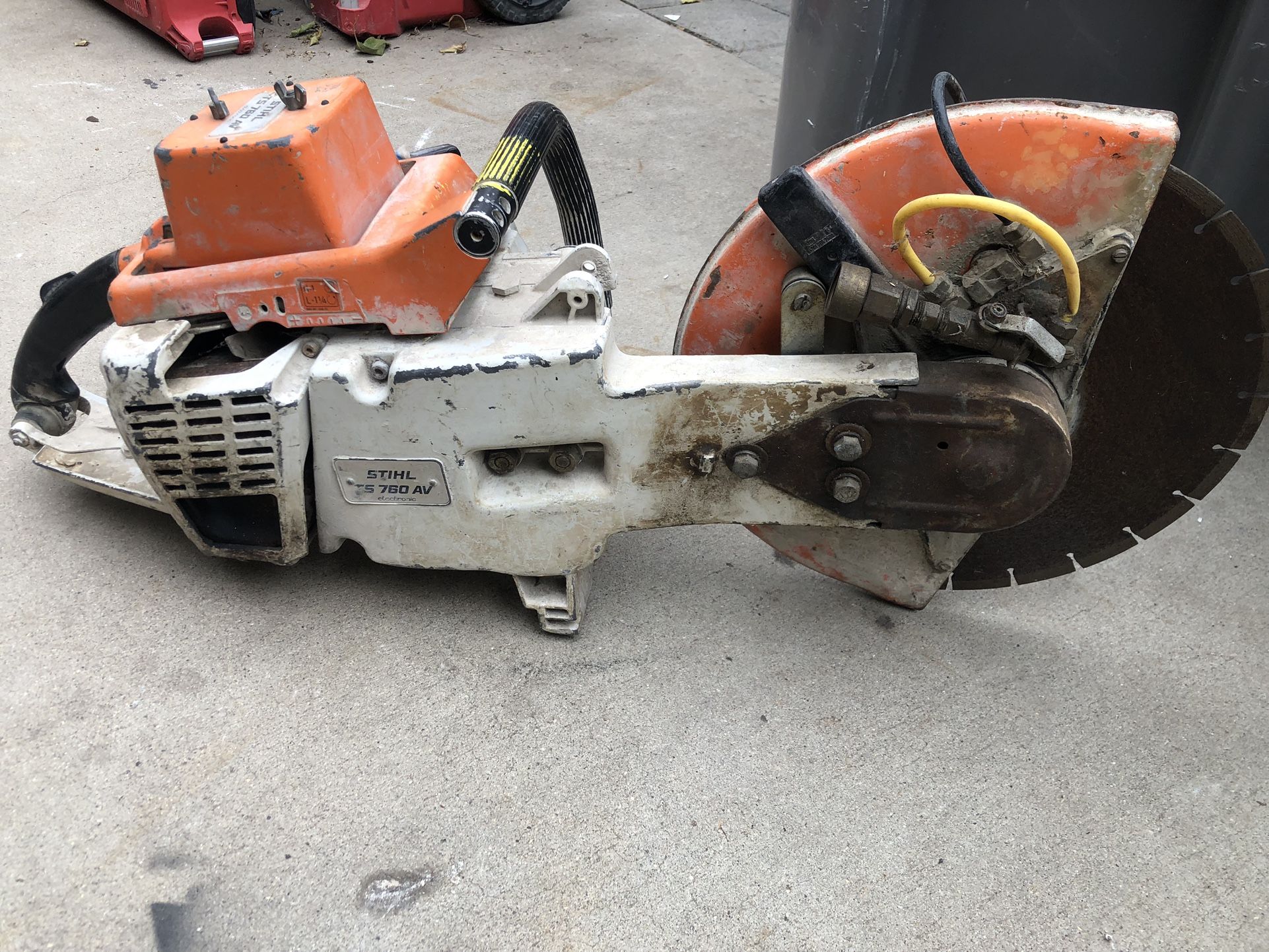 Stihl Cut Off Concrete Saw