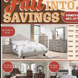 Furniture Fall Sales