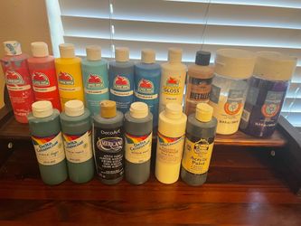 Large acrylic paint