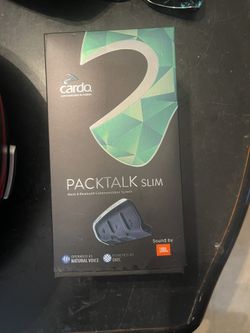 HJC helmet XXL with Cardo PackTalk Slim JBL