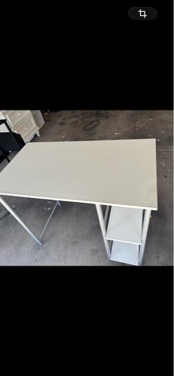 White desk