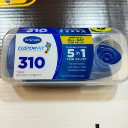 Dr. Scholl's CF310 Custom Fit ORTHOTIC INSERTS 5 in 1 Pain Relief Heels Knees