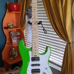 Charvel So Cal Slime Green Brand New!
