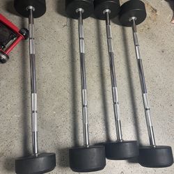 Fixed Barbells 70–100 lb