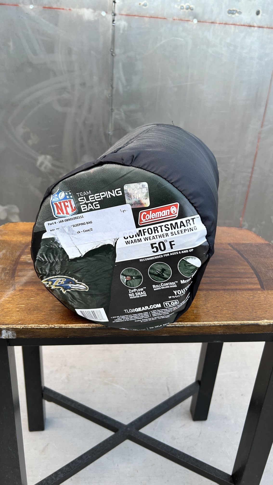 coleman sleeping bag youth 50°F