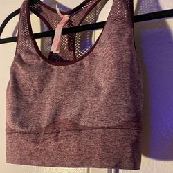 Maroon Victoria Secret ‘PINK’ Sports Bra