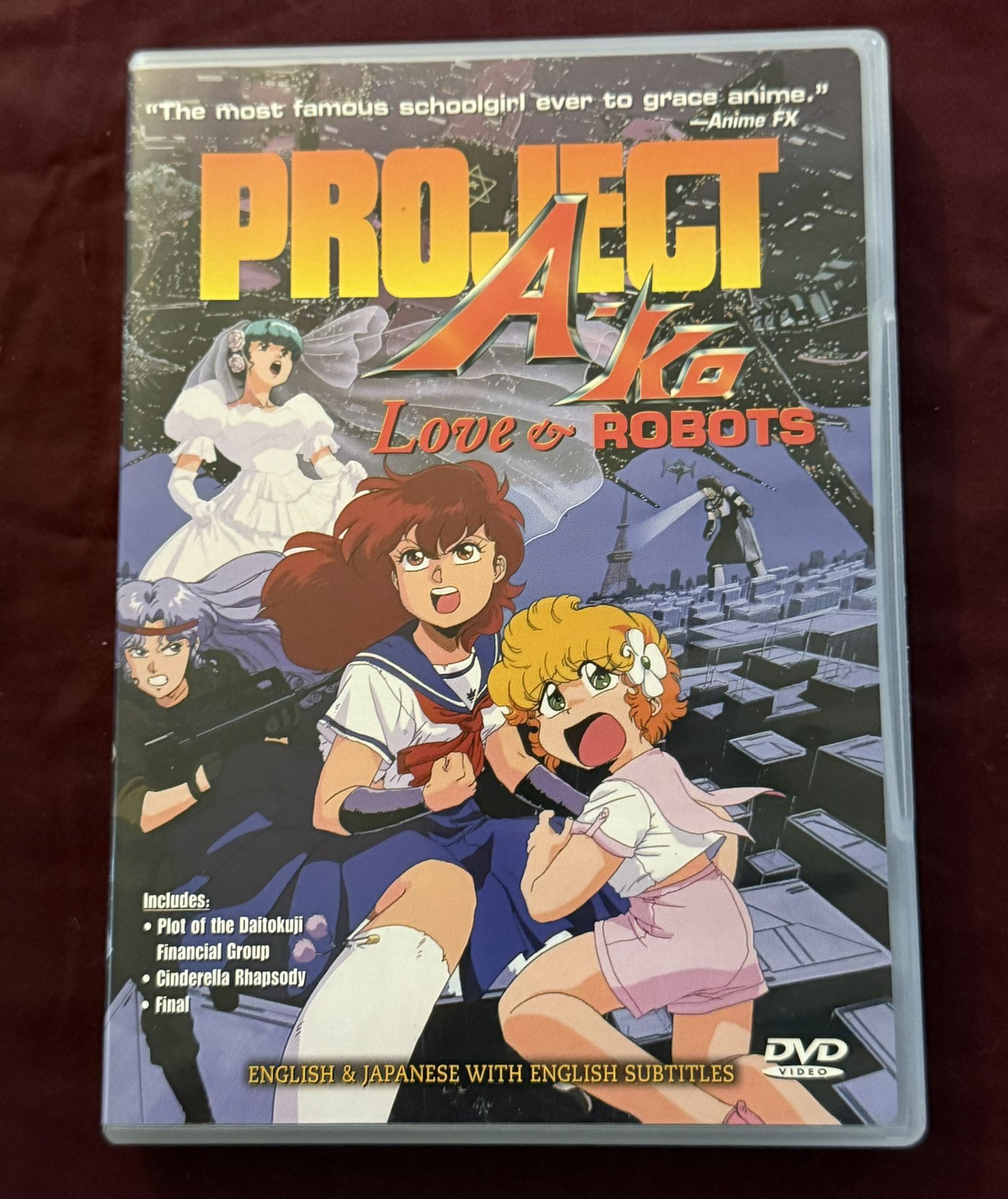 Project A-Ko: Love & Robots (DVD, 2001) - Anime - Great disc
