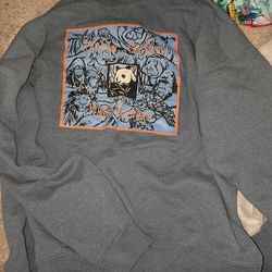 Men's Gray Graphic Sweater National Geographic  size L