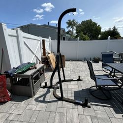 Punching Bag Stand.  