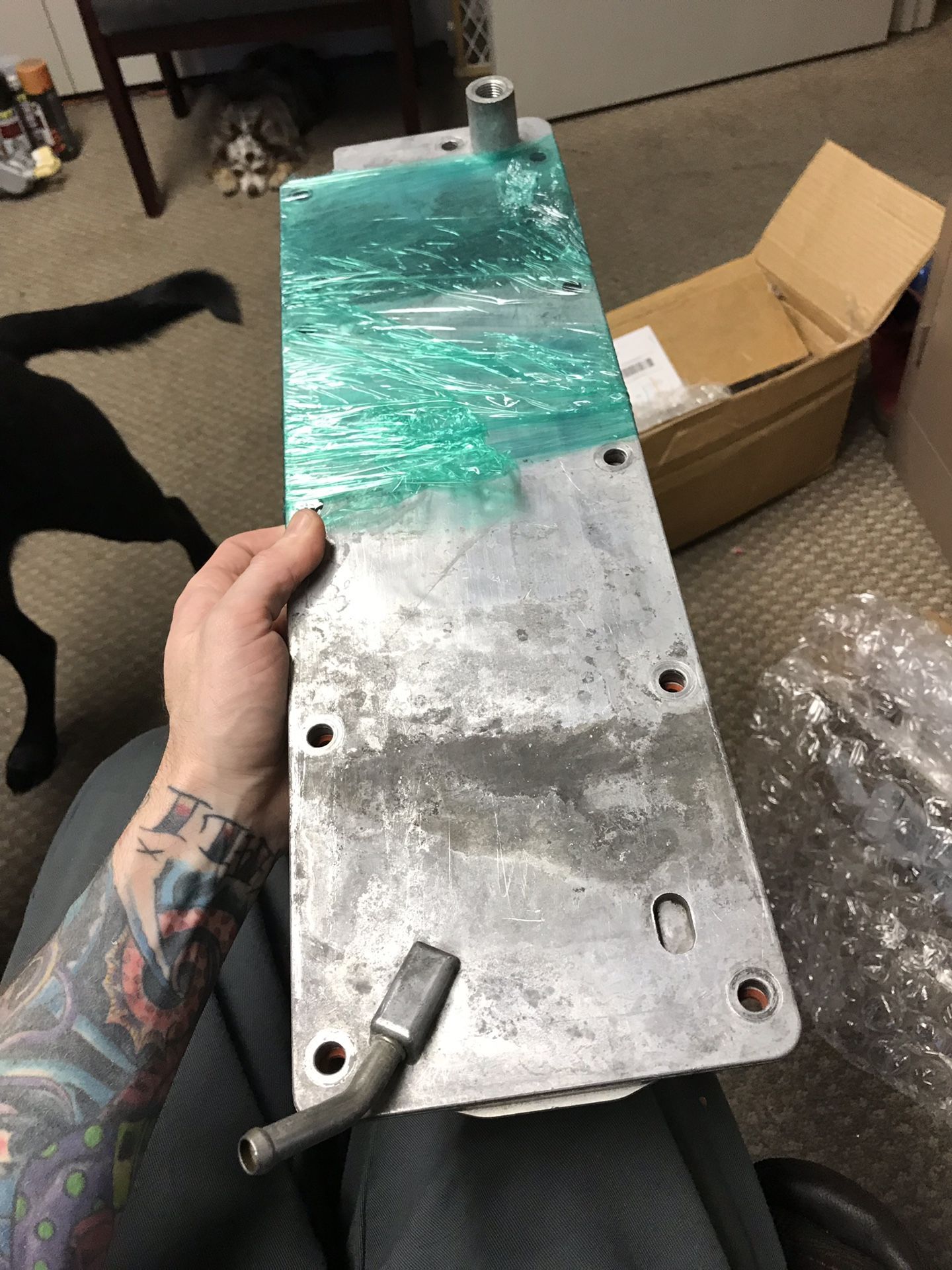 LS SWAP! LS3 valley cover with PCV valve / gasket