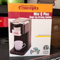 Single Cup Coffee Brewing Solution Mini Q Plus Classic Coffee Concepts