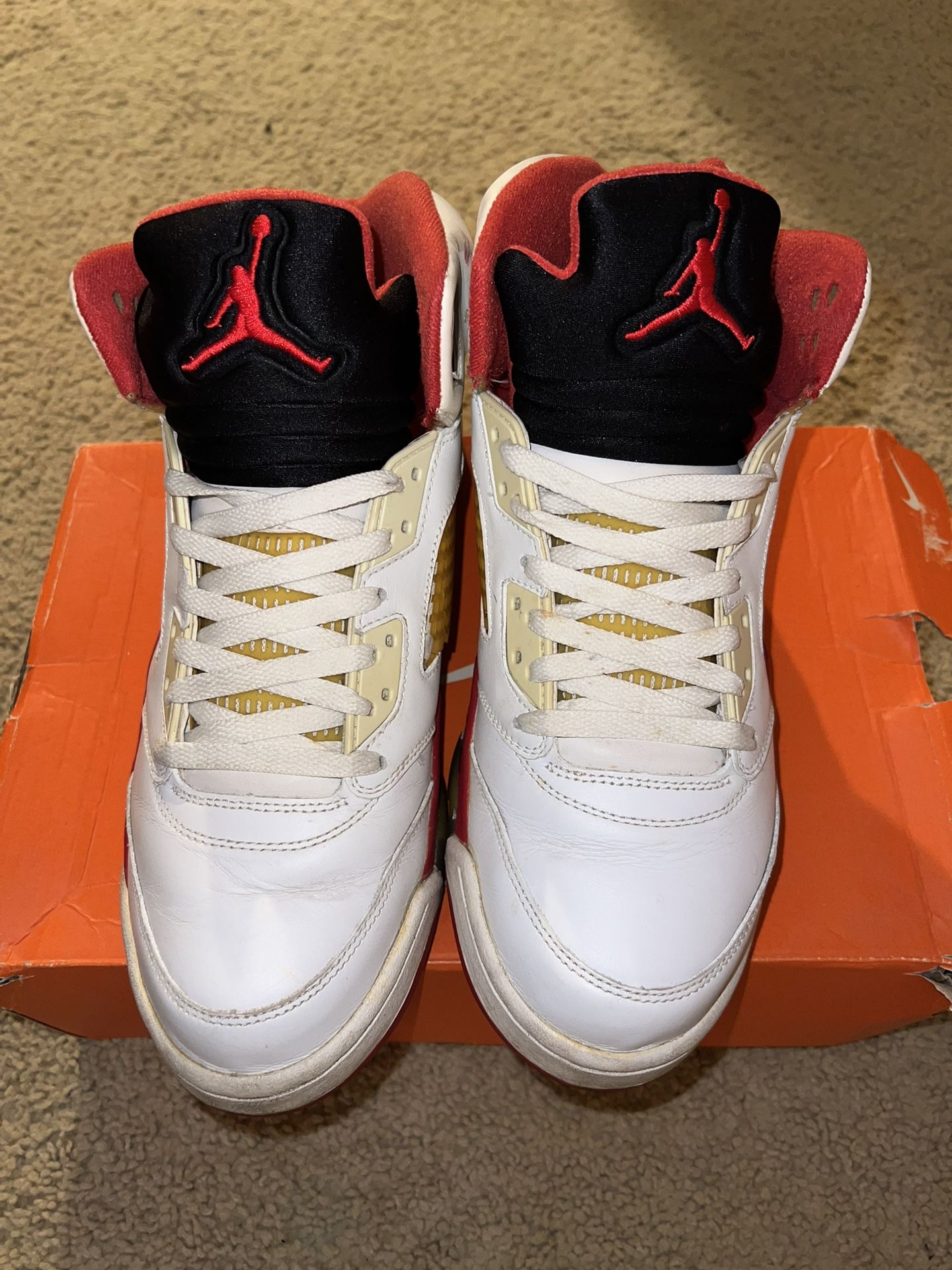2006 Retro Fire Red Jordan 5