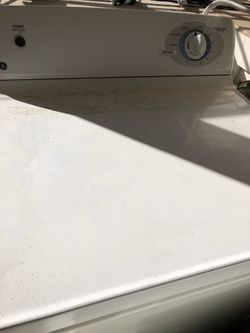 Gas Dryer, And Washing Machine