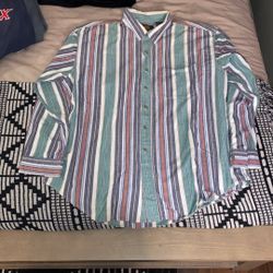 VINTAGE 90s ROUTE 66 Men’s BUTTON UP SHIRT