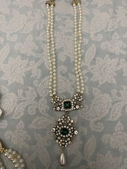 Pearl Long Necklace 