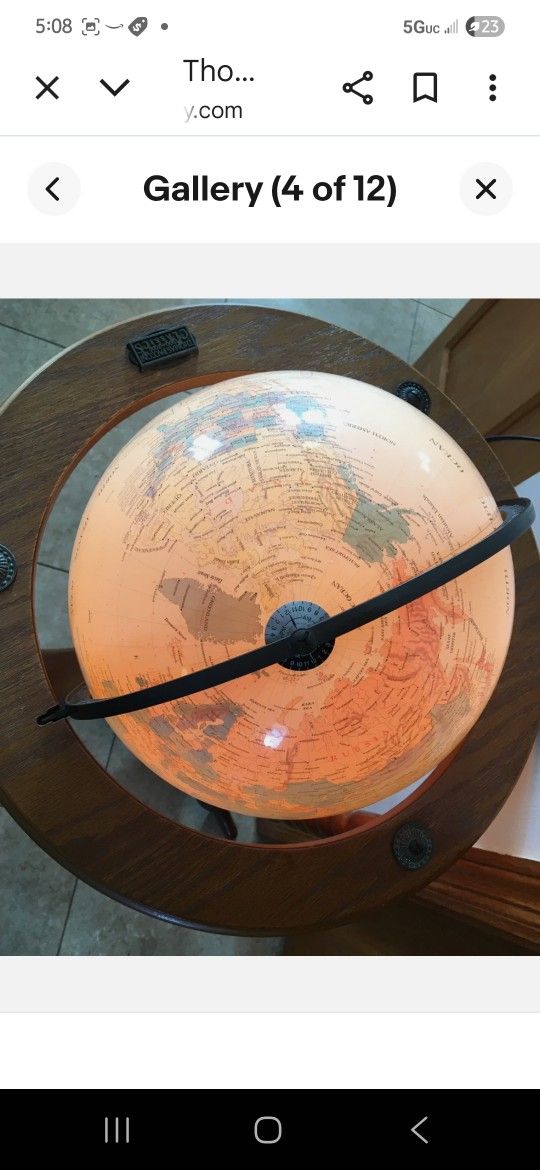 Thomas Pacino Globe with stand model QF-122