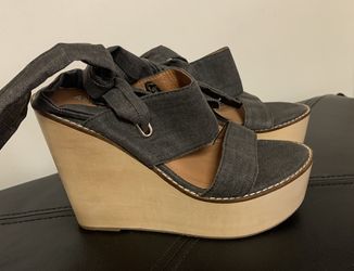 Kendra Wedge in Canvas /Alias Mae/Designers Wedges