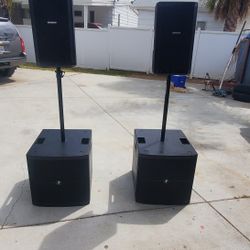 Dj Speakers And Subwoofers