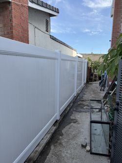 Vinyl Fence