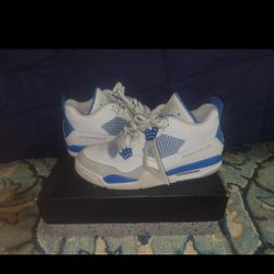 Size 11 - Nike Air Jordan 4 Retro Military Blue 2012 Original BOX