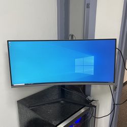 Samsung 34" Curved Monitor c34h890wgn   HDMI, DP, Type C ports