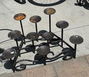 Metal candelabra