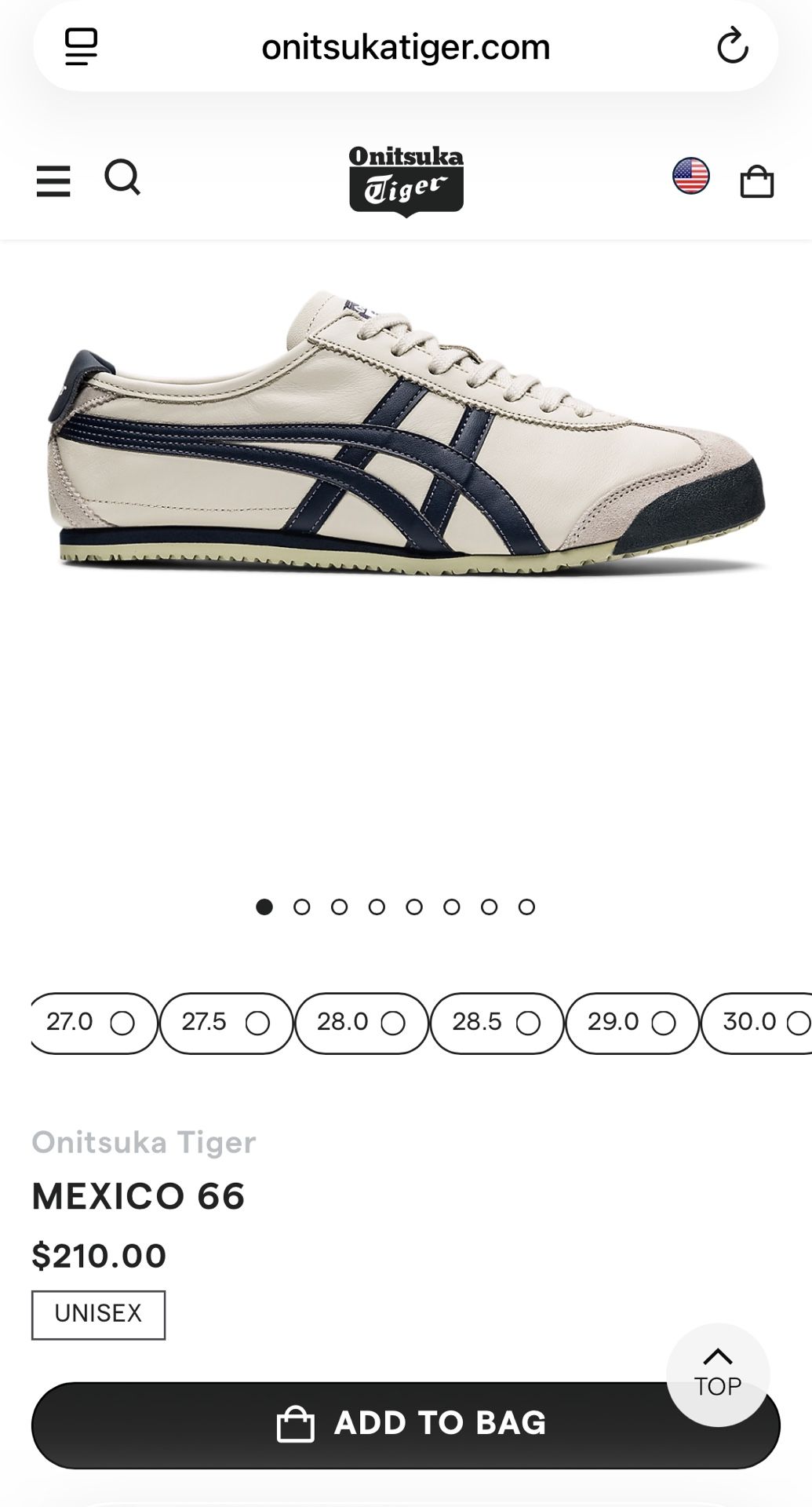 Onitsuka Tiger Mexico 66 Brandnew
