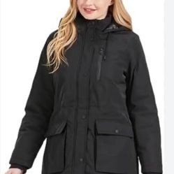 New Anna Suhuan Woman’s Size 6, 8, &10 available   Winter Jacket. Black.